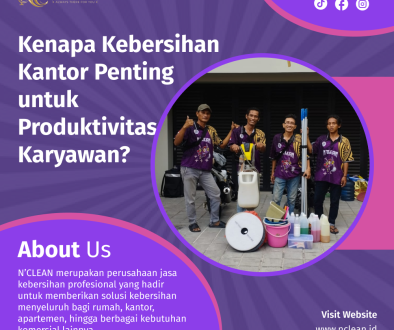 blog Kenapa Kebersihan Kantor Penting untuk