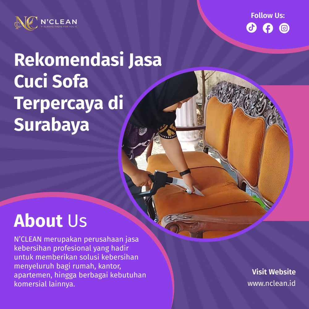 blog Rekomendasi Jasa Cuci Sofa Terpercaya di Surabaya